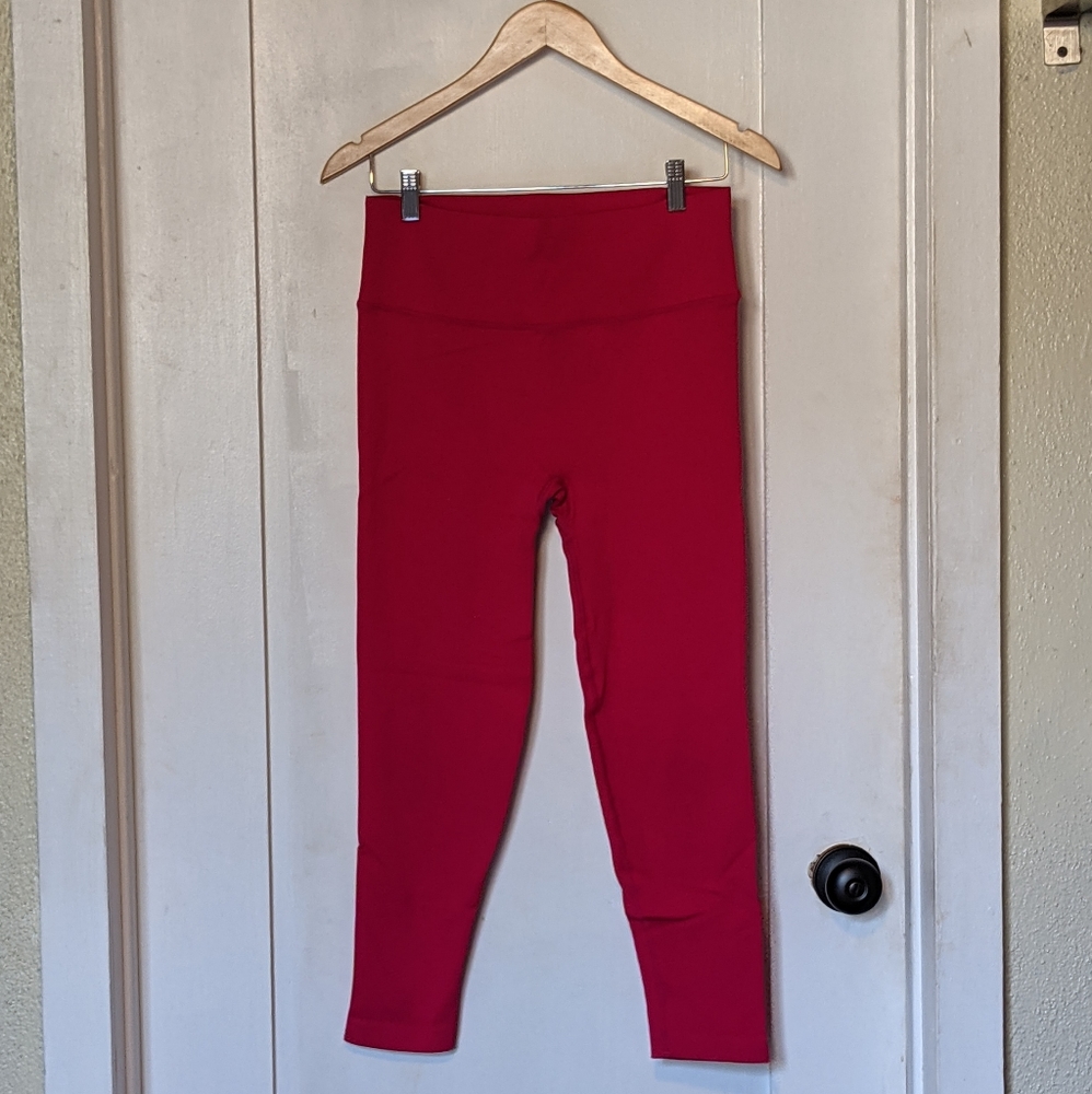 Victoria's Secret Pink Ribbed Leggings Size L
